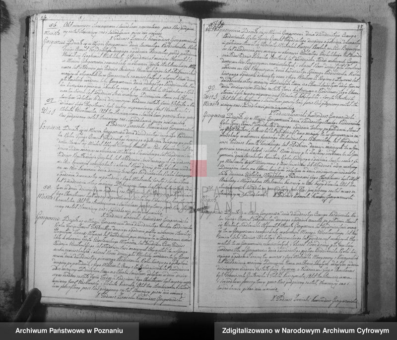 Obraz 16 z jednostki "Akta urodzeń, małżeństw, zgonu"
