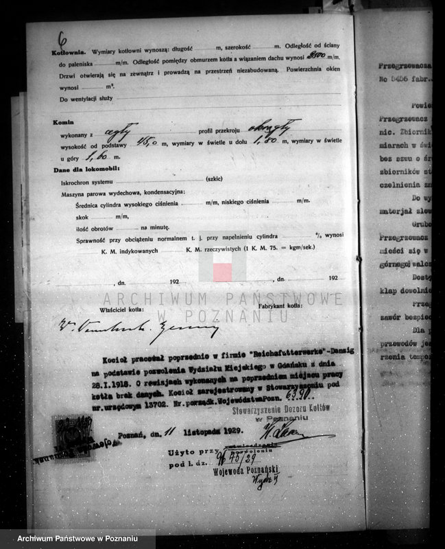 image.from.unit.number "Fabryka mebli stylowych W. Nowakowski i Synowie nr woj. 6390"