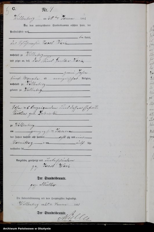 image.from.unit.number "Sterbe-Neben-Register Nr 1 - 98"