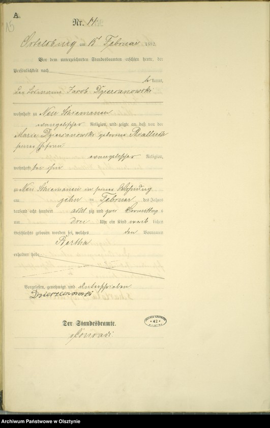 image.from.unit.number "Geburts-Haupt-Register Nr 1 - 94"