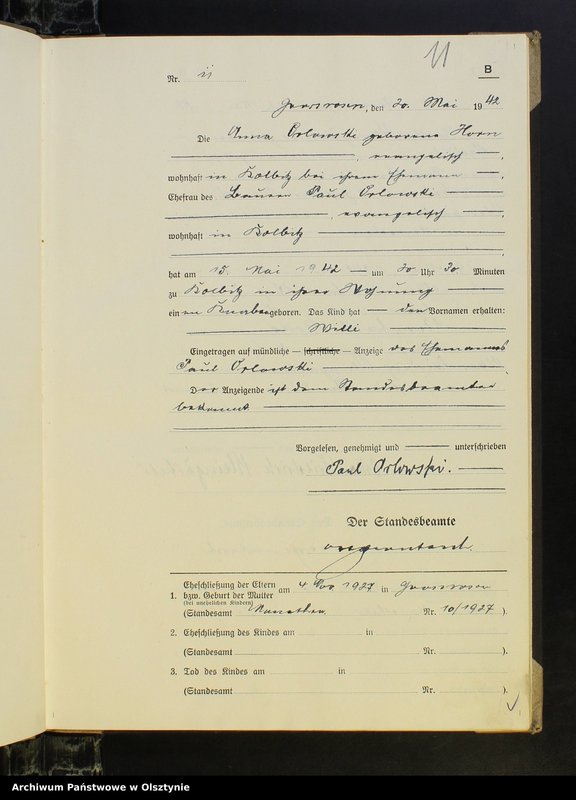image.from.unit.number "Geburtenbuch Nr 1 - 18,1 - 23,1 - 19 i 1 - 2"