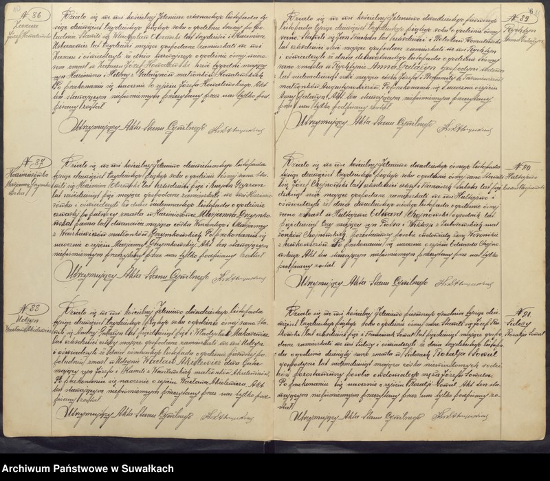 Obraz 8 z jednostki "Księga akt zgonów parafii rzymskokatolickiej w Jeleniewie z lat 1935-1942"