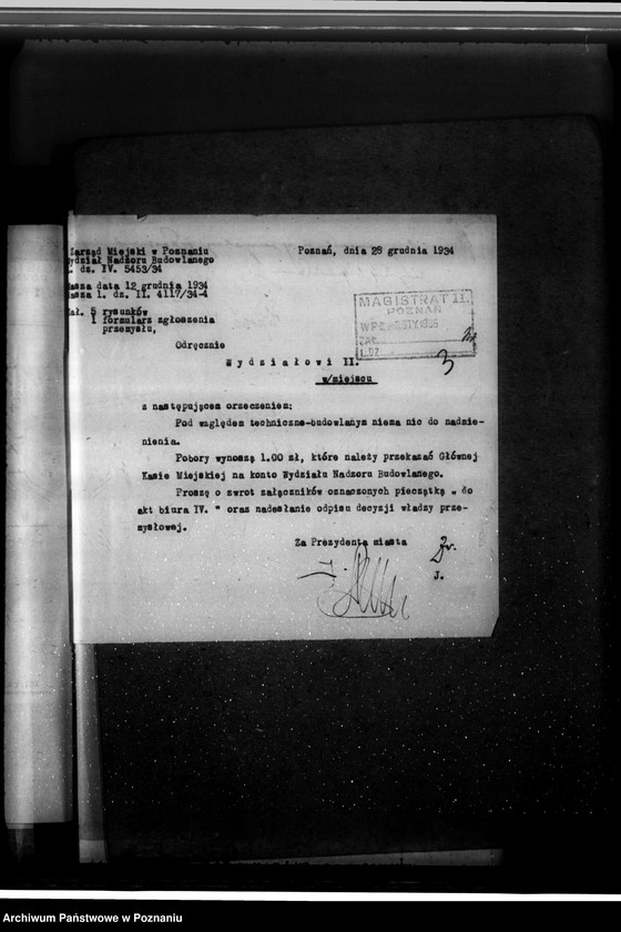 image.from.unit.number "Zatwierdzenie zakładu przemysłowego /fabryki musztardy/ Szmytkiewicz i Spółka w Poznaniu"
