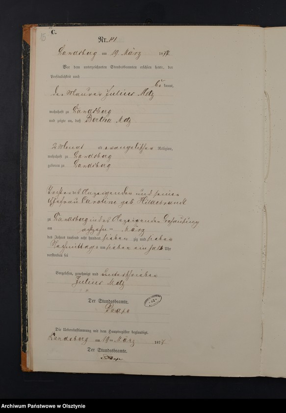 image.from.unit.number "Sterbe-Neben-Register Nr 1 - 107"