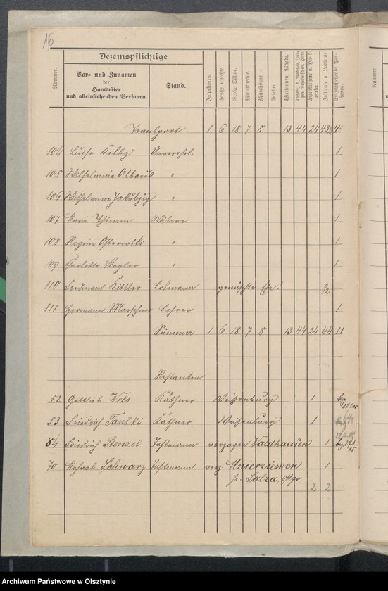 image.from.unit.number "Nachweisungen der Kirchendecems aus dem Kirchspiel Seehesten"