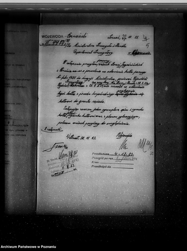 Obraz 10 z jednostki "Fabryka Marmelady Cz. Kostańskiego w Poznaniu Zawady 6 nr woj. 197 /poprzedni własność Fabryka Cykorii i Kawy Słodowej we Wrześni/"