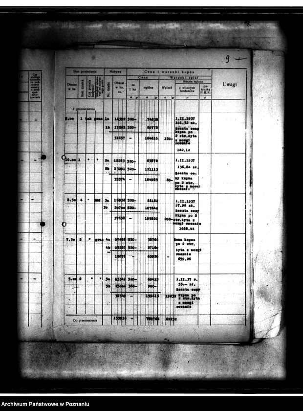 Obraz 13 z jednostki "/Parcelacje majątku Murzynówko powiat średzki/"