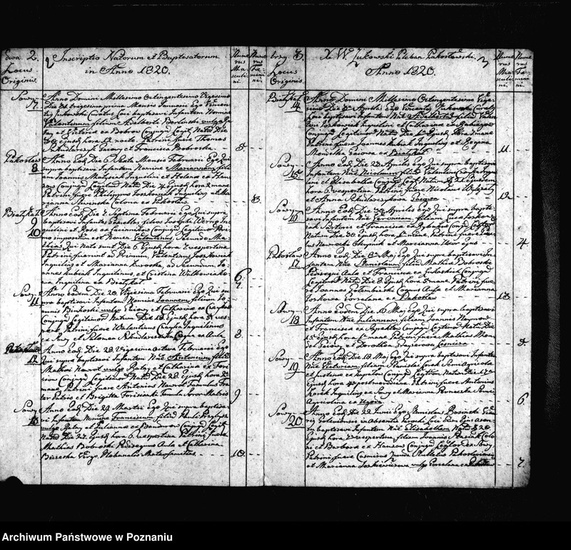 Obraz z jednostki "Liber baptisatorum, mortuorum, copulatorum"