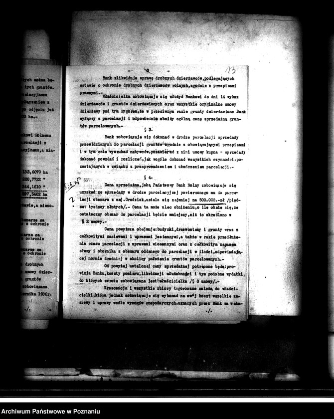 Obraz 17 z jednostki "Grodzisk powiat nowotomyski parcelacja Państwowego Banku Rolnego"