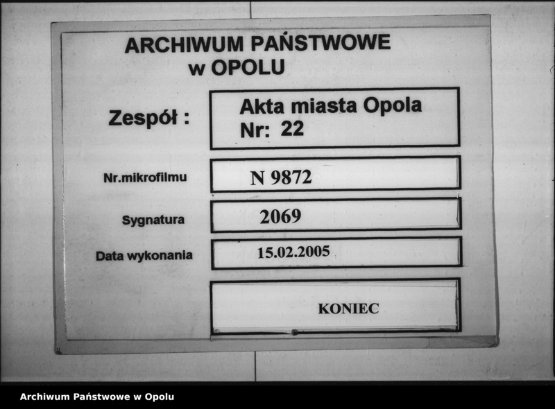 Obraz 12 z jednostki "Acta des Magistrats zu Oppeln betreffend Wein- Bier u.[nd] Branntwein Ausschank im Ringhause 31 /: Moritz Kassel :/ Vol: I"
