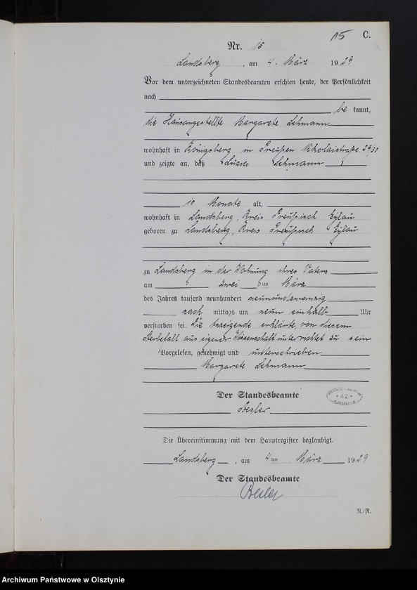 image.from.unit.number "Sterbe-Neben-Register Nr 1 - 33 [ Księga zgonów - wtóropis ]"