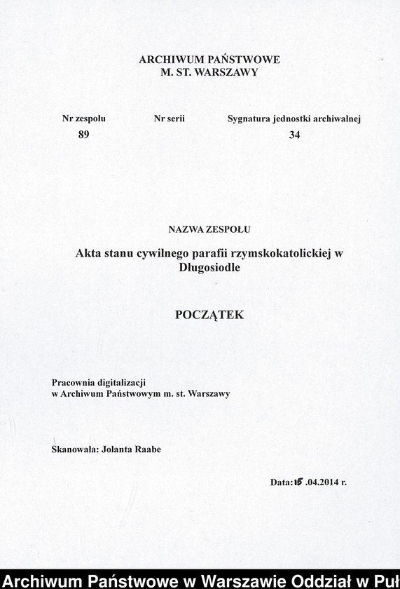 image.from.unit.number "Akta urodzeń, małżeństw i zgonów"