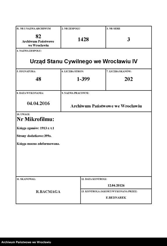 image.from.unit.number "Sterbe-Haupt-Register Breslau IV 1913 Band 1"