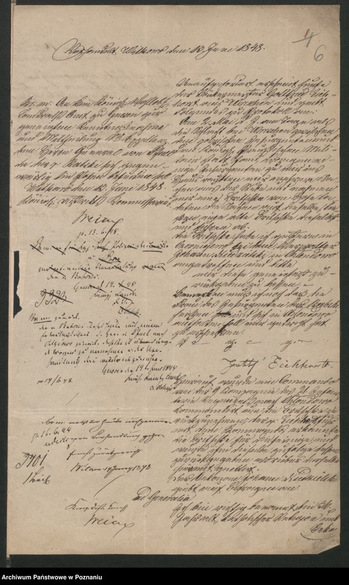 Obraz 9 z jednostki "A. betr. den polnischen Flüchtling Leon von Babski"