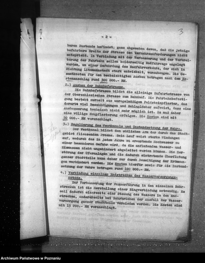 Obraz 7 z jednostki "Finanzbedarf der Stadt Kalisch. Bürgerschaft für Darlehen an abgebrannte Volksdeutsche. Melirationsdauerkredit"