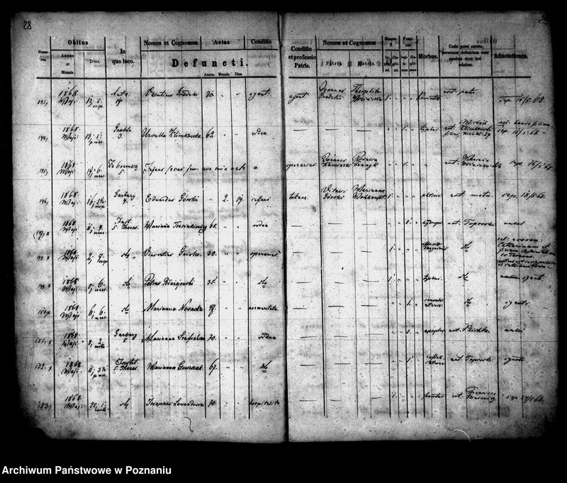 Obraz 16 z jednostki "Księga zgonów"