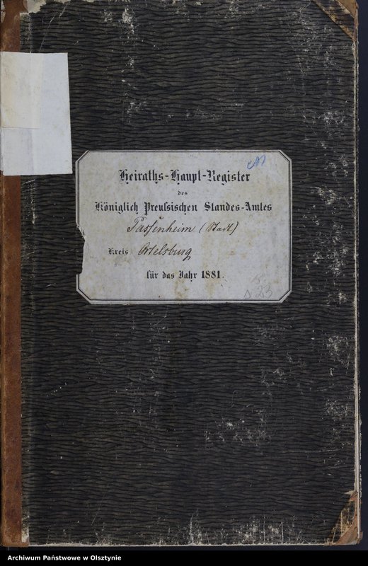 image.from.unit.number "Heiraths-Haupt-Register Nr 1 - 11"