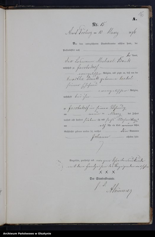 image.from.team "Urząd Stanu Cywilnego w Probarku pow. mrągowski"