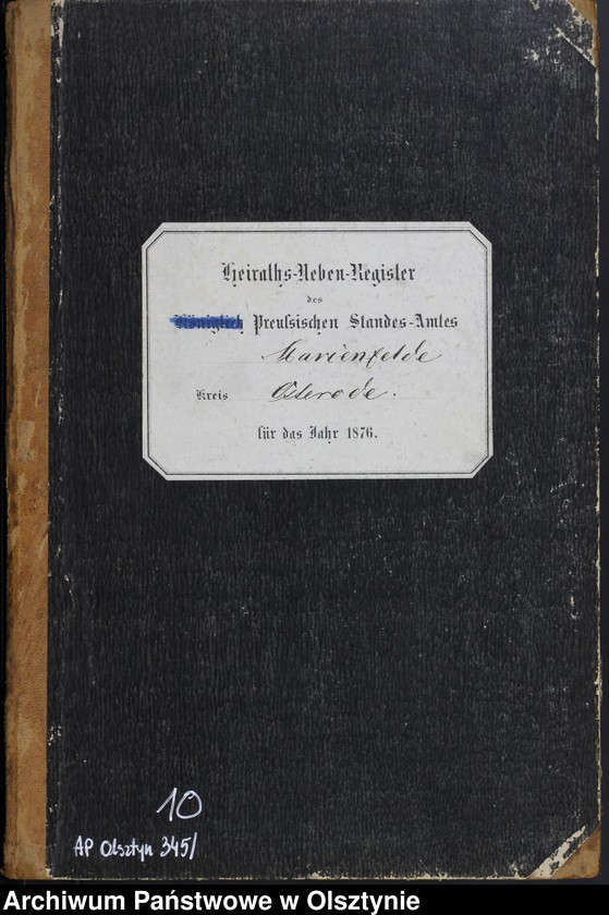 image.from.unit.number "Heiraths-Neben-Register Nr 1 - 20"