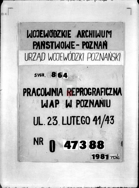 Obraz 17 z jednostki "/Towarzystwo Przemysłowe,,Kościuszko"/ w Poznaniu"