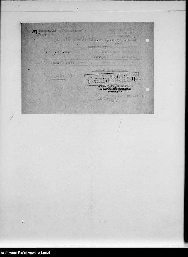 Obraz 16 z jednostki "Handschuh-u.Strumpf-Abteilung. [Świadectwa dostaw z Getta]"