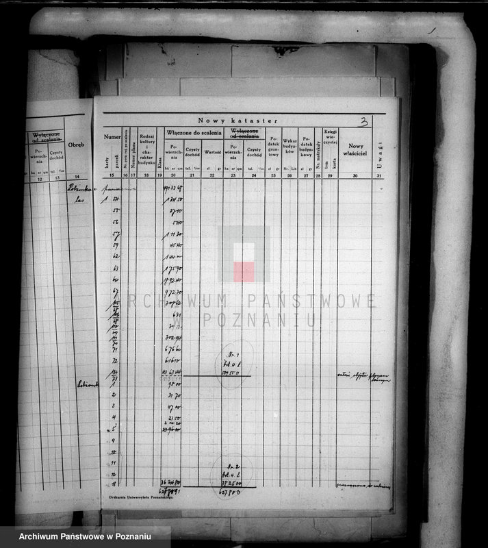 Obraz 7 z jednostki "Ogólne zestawienie powierzchni majątku Łobżenice powiatu wyrzyskiego"