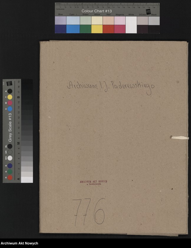 image.from.unit.number "Raporty polityczne, wiadomości różne z Warszawy i Paryża; "Pro Memoria""