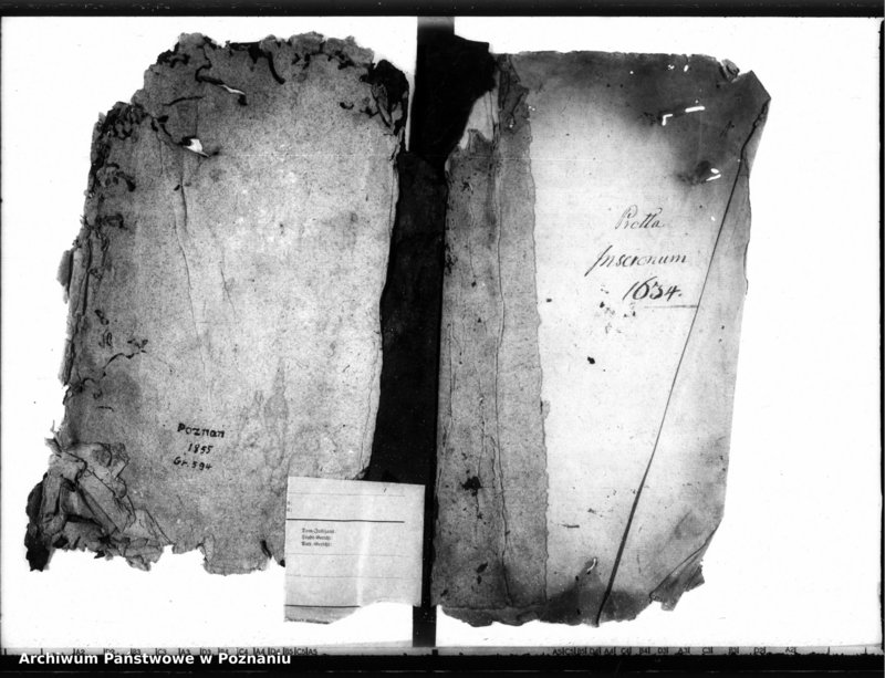 Obraz 3 z jednostki "Inscriptiones, (resignationes) [protocollon]"