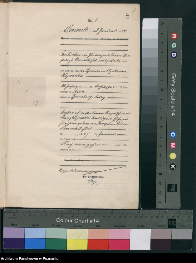 Obraz 4 z jednostki "Sterbe-Haupt-Register"