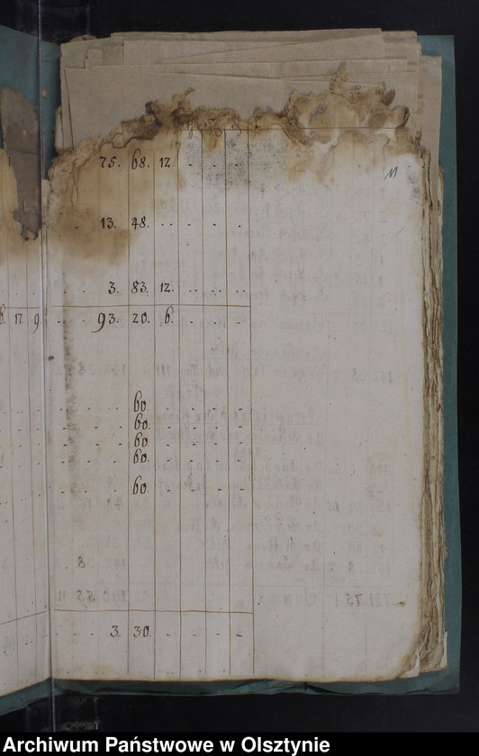 image.from.unit.number "Jahr Kirchen Rechnung der Kirchen zu Kruklanken aller Einnahme und Ausgabe wie auch Bau-Rechnung"