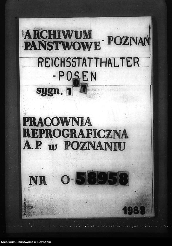 Obraz 1 z jednostki "Podział czynności dla Abteilung für Kraftverkehr und Strassenwesen w Reichsverkehrministerium"
