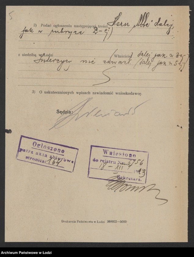 Obraz 7 z jednostki "Hersz Abe – sprzedaż garderoby dziecinnej"