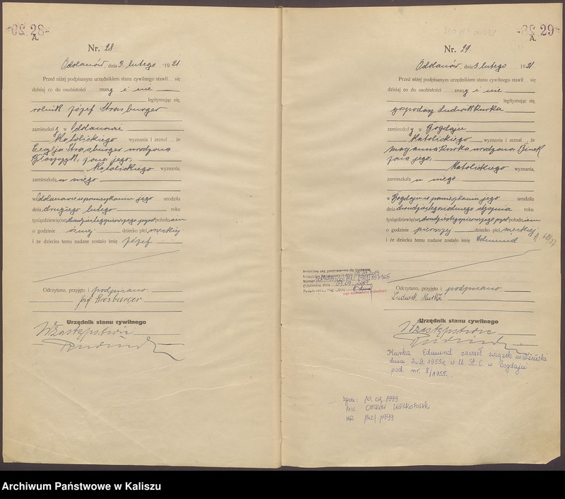 image.from.unit.number "Księga aktów urodzenia (pierwopis)"