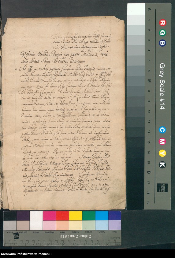 image.from.unit.number "Protocolon actorum officii consularis Posnaniensis."