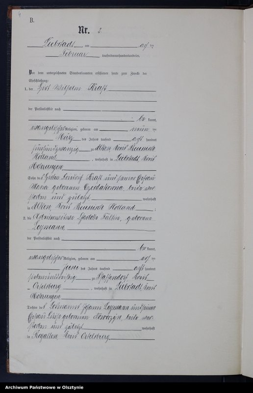 image.from.unit.number "Heirats-Neben-Register Nr 1 - 20"