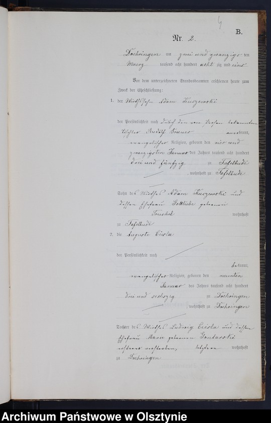 image.from.unit.number "Heiraths-Neben-Register Nr 1 - 11"