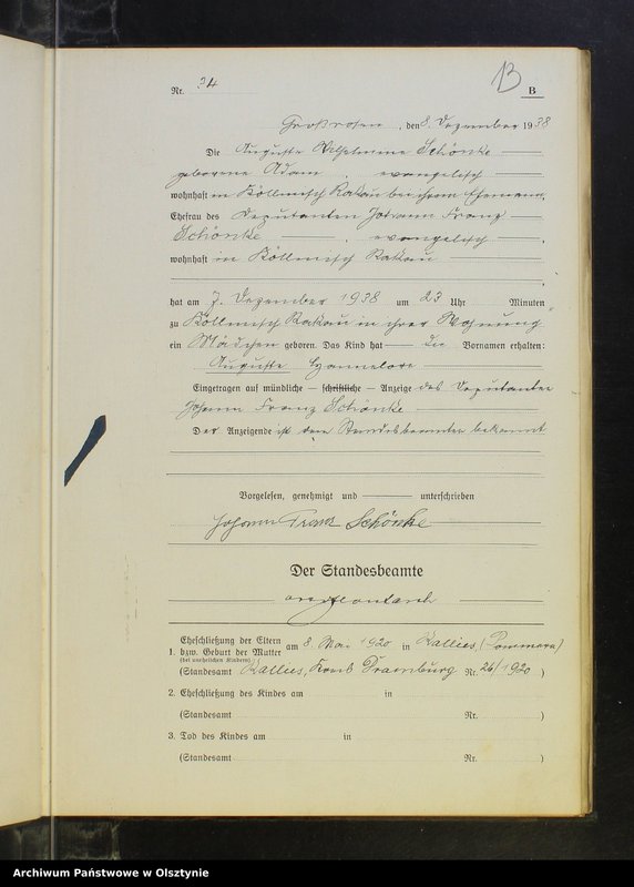 image.from.unit.number "Geburtenbuch Nr 22 - 35,1 - 44,1 - 38 i 1 - 33"