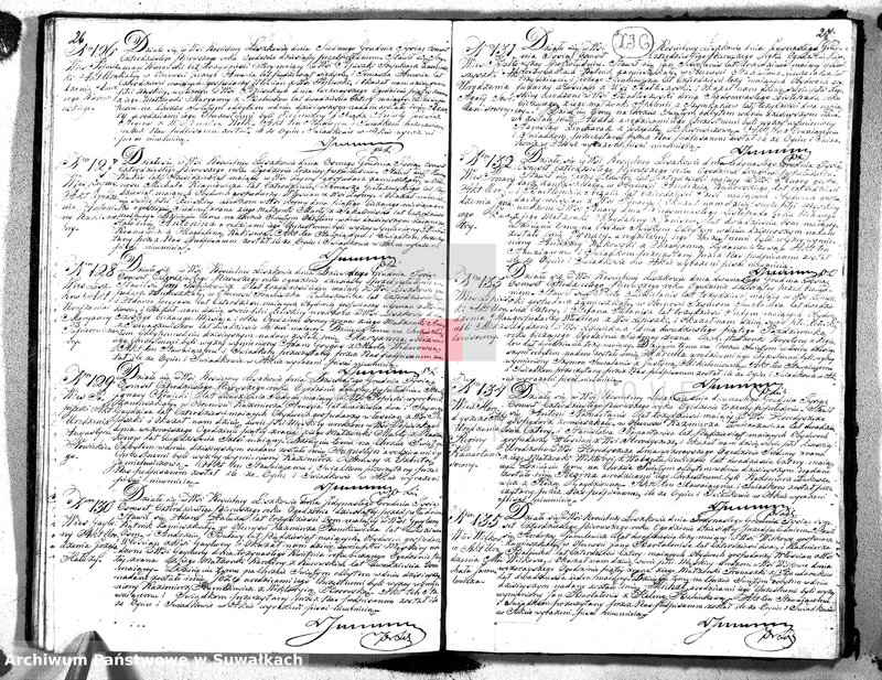 Obraz 16 z jednostki "Księga Duplikat Urodzonych Umarłych i Zaślubionych Parafii Liszkowskiey; w Obwodzie Seyneńskim Gub. Augustowskiey z Roku 1841"