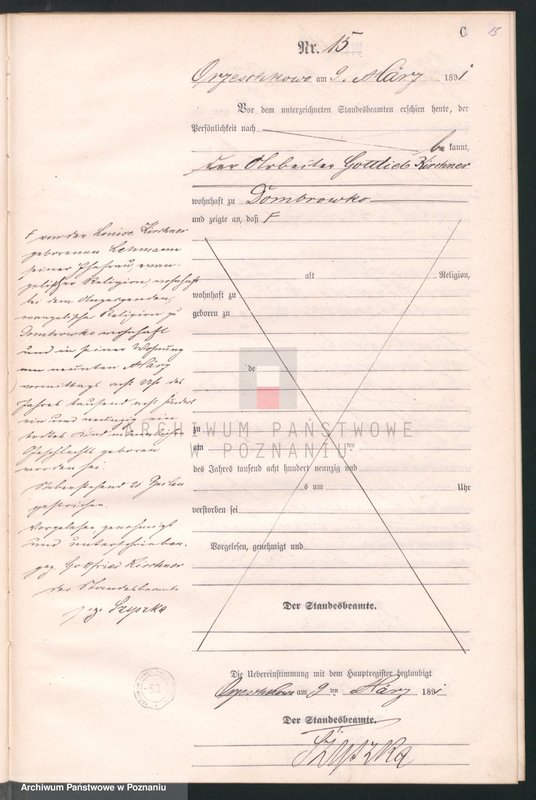 Obraz 18 z jednostki "Księga zgonów"