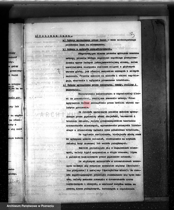 image.from.unit.number "Plan urządzenia gospodarstwa leśnego dla lasu majętności Gałowo powiat szamotulski 1933-1943"