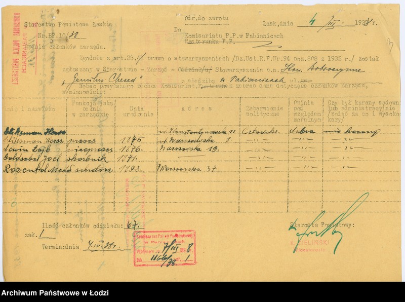 Obraz 6 z jednostki "Stowarzyszenie Dobroczynne "Gemitus-Chesed" w Pabianicach"