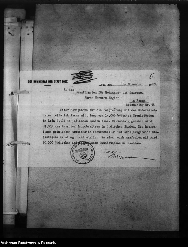 Obraz 11 z jednostki "Aufsichtsrat der Grundstücksgesellschaft - Gewa"