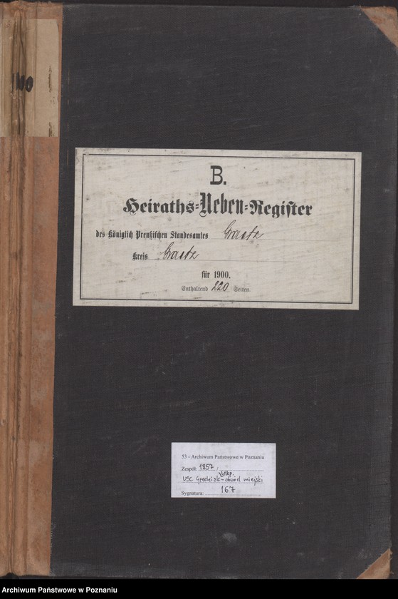 Obraz 2 z jednostki "Heiraths-Neben-Register"