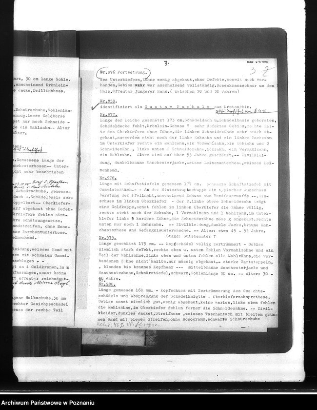Obraz 7 z jednostki "Siedlce - Brest Litowsk (Brześć n/ Bugiem) Beschreibung der gaborgenen Leihen"