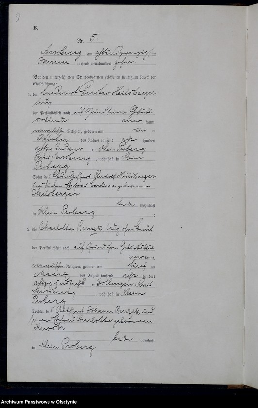 image.from.unit.number "Heiraths-Haupt-Register Nr 1 -80"