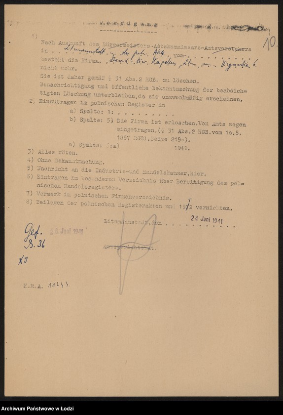 Obraz 12 z jednostki "Dawid – Ber Kapelusz- sprzedaż dodatków zegarmistrzowskich"