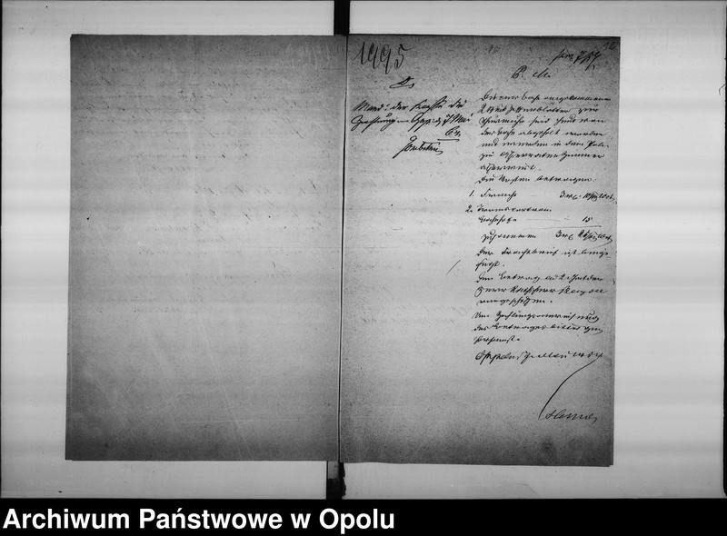 Obraz 11 z jednostki "Acta des Magistrats zu Oppeln betreffend: die Reparatur der Thurm-Uhr durch Garbe und Schoenheid und Anfertigung einer Neuen durch C. Weiss de Anno 1844"