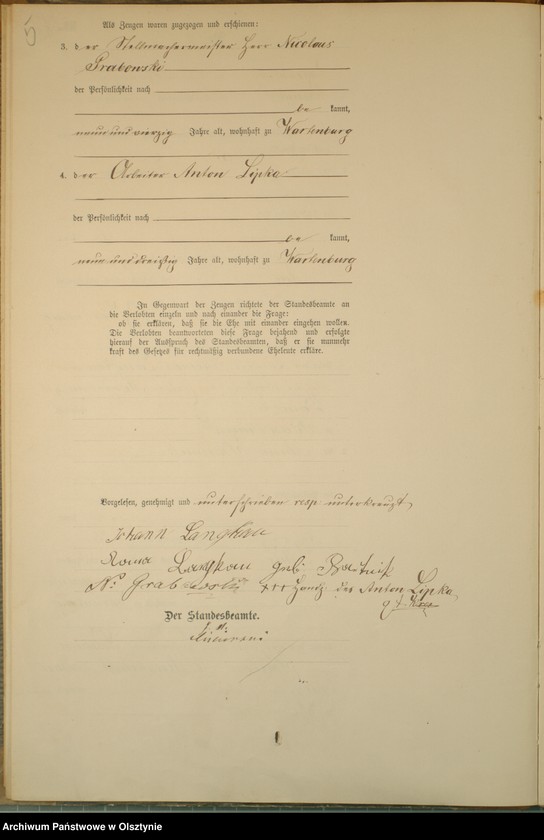 image.from.unit.number "Heiraths-Haupt-Register Nr 1 - 45"