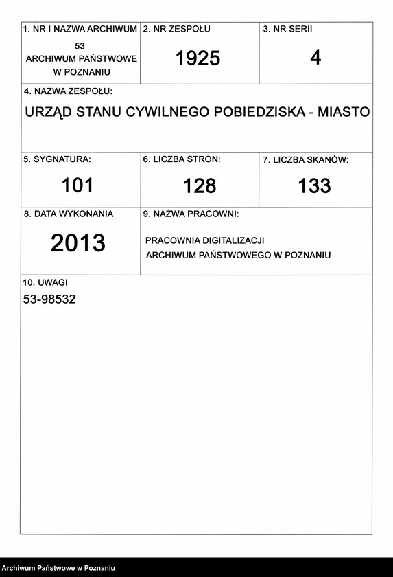 Obraz 1 z jednostki "Zgony"