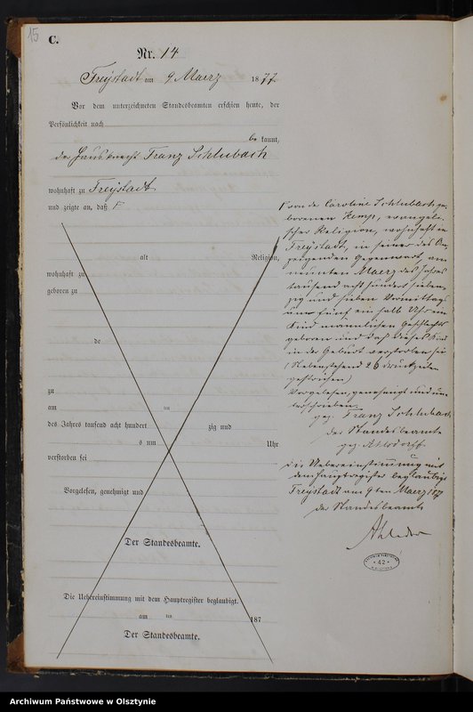 image.from.unit.number "Sterbe-Neben-Register Nr 1 - 108"